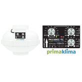 Prima Klima duct fan PK150-EC-TC 150 mm, 1100 m3/h, EC motor + temperature controlled